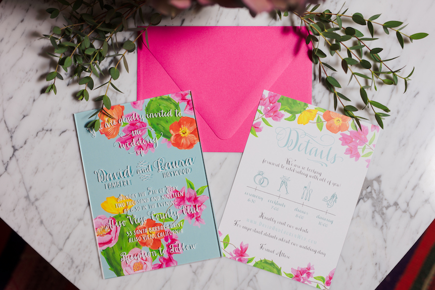 Aliso Viejo Country Club – Orange County Wedding – Styled Shoot: Stationery Collection