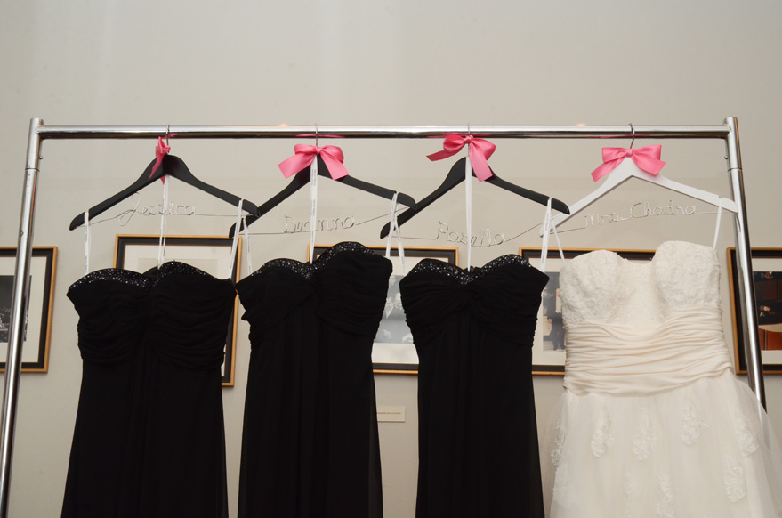 Custom Wedding Dress Hangers