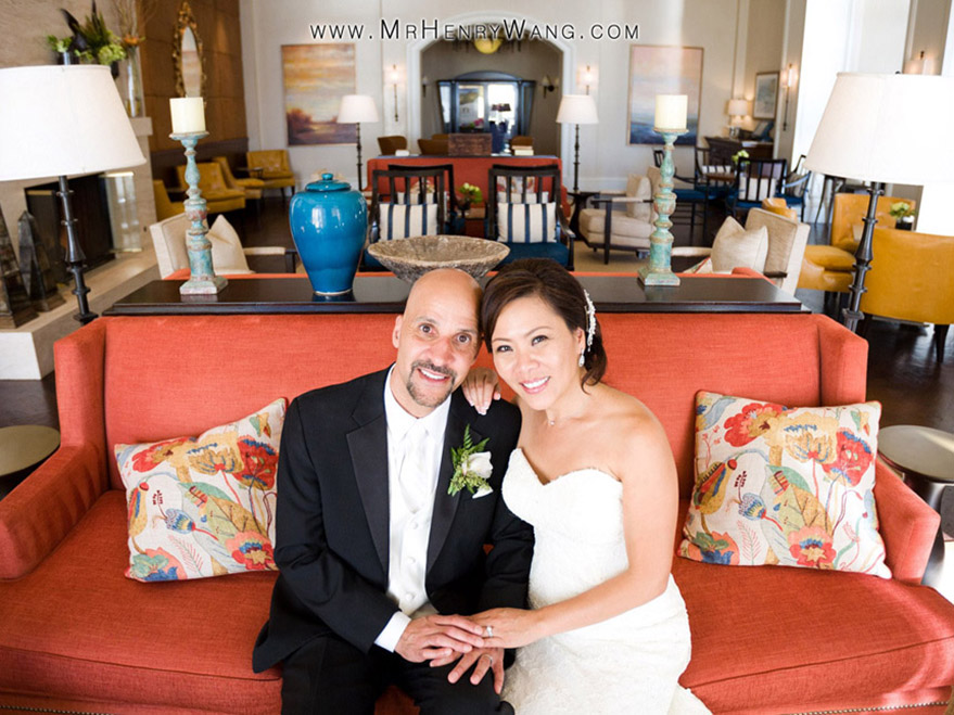 St. Regis Monarch Beach Wedding Ceremony and Bridal Portrait Pho